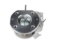 Газовая заслонка Ecoflam D165/127 130 мм, 65325722 с валом в комплекте.